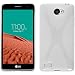 Produktbild PhoneNatic Case für LG L Bello 2 / L Bello II Hülle Silikon clear X-Style + 2 Schutzfolien