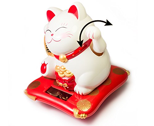 Fortune Cat Winkekatze Maneki Neko, 17 cm - 3