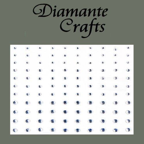 1mm 2mm 3mm Clear Diamante Self Adhesive Rhinestone Body Nail Vajazzle Gems - created exclusively for Diamante Crafts