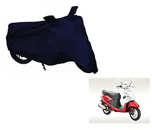 Auto Hub Waterproof Bike Body Cover for Hero Pleasure - Navy