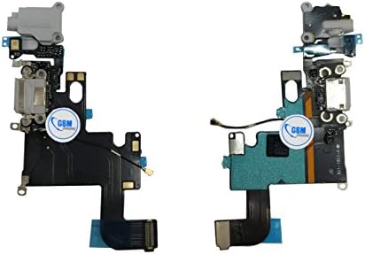 USB CHARGER SOCKET CHARGING DOCK CONNECTOR CHARGING PORT FLEX CABLE FOR APPLE IPHONE 6 Itreu Grey