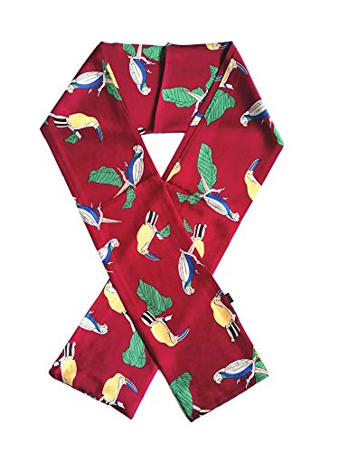 Preisvergleich Produktbild Maxi Twilly - Polyester, Seideneffekt Köper schal – “Specht ” (145*18cm)