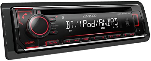 Kenwood KDC-BT520U CD-Receiver mit Apple iPod-Steuerung und Bluetooth-Freisprecheinrichtung schwarz