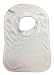7 Pack Popover Baby Bib Bibs White Soft Towelling Unisex Multi Pack