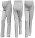 Happy Mama Pregnancy Maternity Casual Cotton Trousers Straight Cut Over Bump XS-XXXL 797 Grey M UK 8