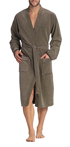 Preisvergleich Produktbild Vossen Herren Bademantel Flavio graphit L
