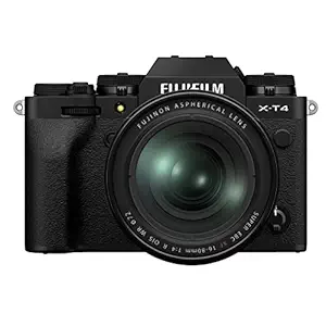 Fujifilm X-T4 Mirrorless Digital Camera (with 16-80mm Lens, Black)