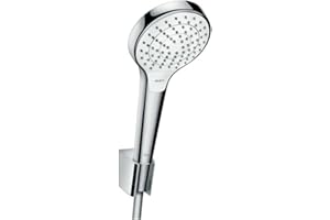hansgrohe Croma Select S Punktowy zestaw prysznicowy Vario z wężem przysznicowym 160 cm biały/chrom, 26411400
