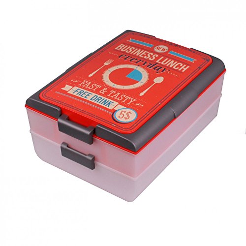 ToCi XXL Kuchenbehälter, Transportbox, Partybutler, Partycontainer, 40 x 30 x 17,5 cm, Modell:Modell 1