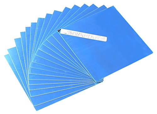 Blue Vessel 16pcs Spiegel-Mosaik-Fliesen selbstklebende Wand-Sticker Dekoration Platz Aufkleber - 2