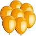 Produktbild 50x Rundballons ORANGE Ø25cm + Geschenkkarte + PORTOFREI mgl. + Helium & Ballongas geeignet. High Quality Premium Ballons vom Luftballonprofi & deutschen Heliumballon Experten. Tolle Luftballondeko und Geschenkidee mit Ballons.
