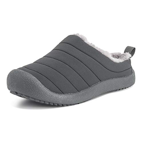 Adultos Unisex Bajo Durable Piel Sintética Invierno Calentar Al Aire Libre Lujo Zapatillas Zapatos - W10 - GRE43 AEA0555