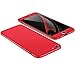 Produktbild iPhone 6 Hülle, Aostar 3 in 1 Ultra Dünner PC Harte Case 360 Grad Ganzkörper Schützend Handyhülle Case Cover Bumper Schutzhülle Vollschutz Schale für iPhone 6/6s (iPhone 6/6s, Rot)