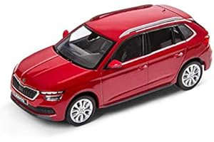 Skoda 658099300F3P Kamiq - Modelo de Coche 1: 43, Color Rojo
