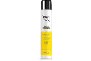 Revlon Professional ProYou Laca Pelo Ultra Fuerte para Todo Tipo de Cabello, Fijación Extrema y Brillo, 500 ml, Gama Fijación The Setter