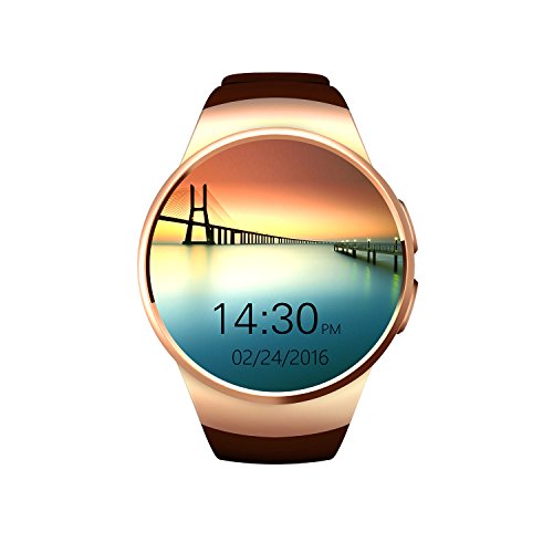 Preisvergleich Produktbild PeiteMadun Wasserbeweis Smartwatch für Haustier, Bluetooth Smartwatch Fernkamera / Anti Lost / All-In-One [Golden]