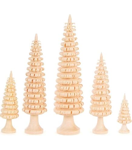 Dregeno Massivholzbaum Natur 125cm - Erzgebirge Weihnachtsbaum