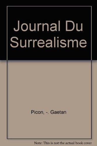 couverture de : Journal du surr&eacute;alisme