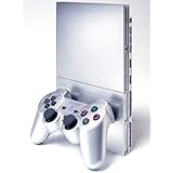 PlayStation 2 - PS2 Konsole Slim, silber