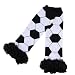 Koly® Kids Girls Lace Kneepad Leg Warmer Socks Cotton Leggings