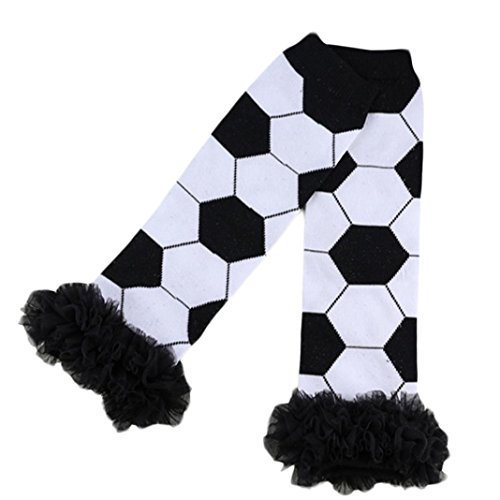 Koly® Kids Girls Lace Kneepad Leg Warmer Socks Cotton Leggings