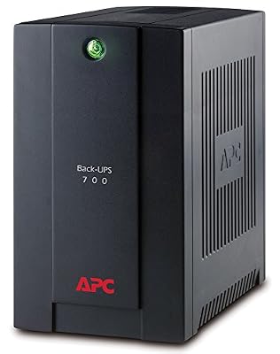 APC Back-UPS BX 700 - Onduleur 700VA, BX700U-FR - AVR - 3 Prises FR, USB, Logiciel d'arrêt