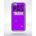 Produktbild Unbekannt Generic Hülle Nicht berühren. Merci Silikon-Schutzhülle für Apple iPhone 5C, Violett