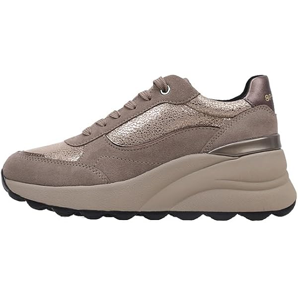 Geox D SPHERICA EC13 - Sneakers laag - off white white/crème