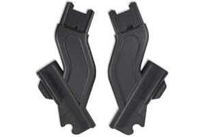 UPPAbaby Vista Lower Adapters – Easy Attachment for Carrycot & Mesa i-Size Infant Car Seat – Compatible with Vista Models for Secondary Seat Configuration