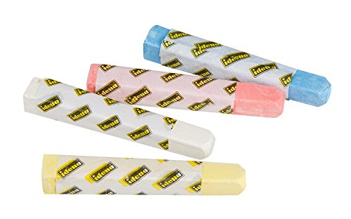 Idena 260025 – Tafelfolie selbstklebend, inklusive 5 Kreiden, 45 x 200 cm, schwarz - 4