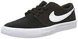 Zapatillas Nike para niños Nike SB Portmore II (GS), Zapatillas de Skateboarding para Niños, Negro (Black/White 010), 36.5 EU