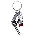 Price comparison product image EU_LevinArt New Game Red Dead Redemption 2 Keychain Metal Key Ring Chain 3D Gun For Men Car Women Bag Jewelry