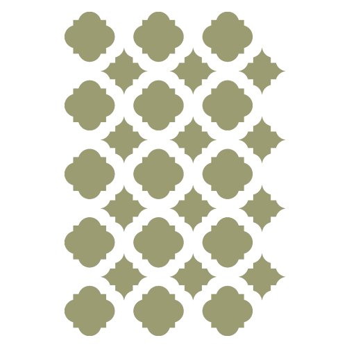 J BOUTIQUE STENCILS - Plantilla marroquí para manualidades