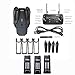 Produktbild Oyamihin E58 Drohne HD Antenne 1080P WiFi Bildübertragung Klappbarer Quadcopter Feste Hhe Schwebeflug One Key Return RC Hubschrauber VS XY4 SH5 - Schwarz