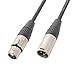 Produktbild PD Connex DMX-Kabel 3-polig XLR-Stecker männlich-weiblich 120 Ohm 1,5 m