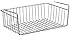 Metaltex 364840094  Kanguro Schrankkorb, 40 cm, silber