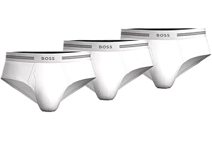 Hugo Boss slipy męskie, Czysta biel, S