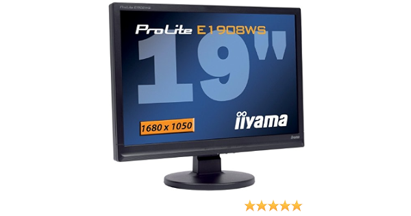 Ilyama E1908WS 19 inch Wide LCD DVI MM 