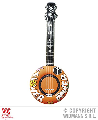 INSTRUMENT - BANJO - orange, 100 cm, aufblasbar