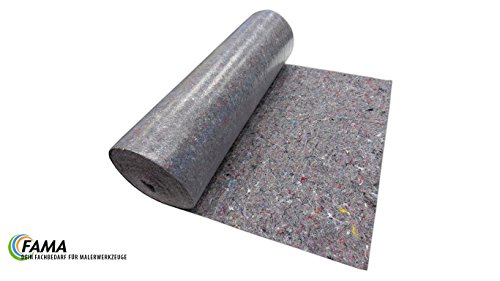 Abdeckvlies 250g/m² | 2 m x 50 m | 100m² | PE-Beschichtung | Rutschhemmend