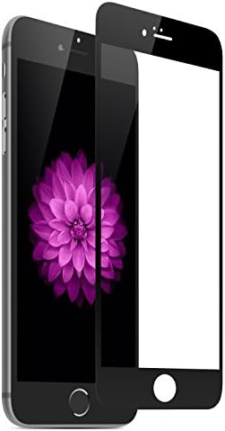 MarvTek NEW Full Cover Tempered Glass for iPhone 6 Plus and 6s Plus (5.5") Full Screen Protector. 3D Touch Compatible. Premium Crystal Clear,High-Response Touch, Oleophobic Coating, Industry-High 9H Hardness. (Black)