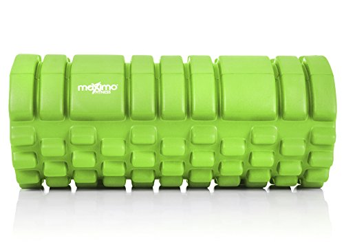 Foam Roller – MassageRolle – Fantastische Schaumstoffrolle für das Fitness Studio, Pilates oder Yoga – Myofasziale Entspannung – 14cm * 33cm – Deutsche Anleitung Enthalten – Lebenszeit Garantie. - 2