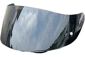 BSTOP K1 Face Shield Uv-protected For AGV K1, K1S, K3SV, K5, K5S Helmet Shield Visor Windshield (Light Black-day and night)