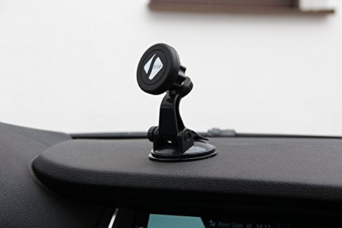STEFF Smartphone Supporto magnetico universale da auto a ventosa per parabrezza per iPhone 5Â 6Â 7Â Samsung Galaxy S5Â S6Â S7Â HTC LG etc supporto per personal communication