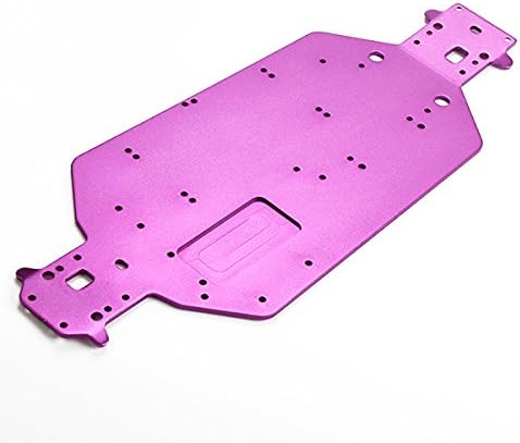 Yiguo RC 1:10 off road Car upgrade parts Aluminum Alloy Chassis 04001 Purple