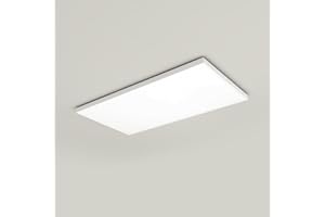 BYECOLD Calefacción infrarroja, montaje en techo, 660 W, calefacción de techo, calefacción eléctrica infrarroja, panel calefactor, con protección contra sobrecalentamiento, ahorro de energía