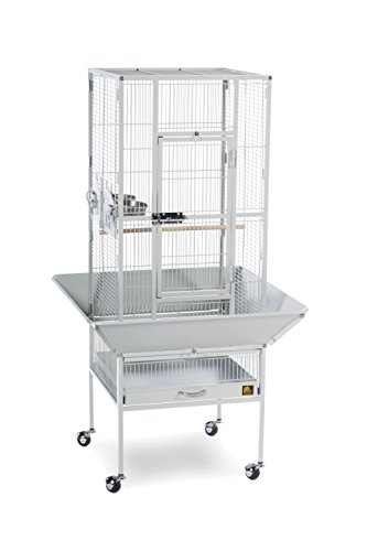 Prevue Pet Products 3351W Park Plaza Bird Cage, Pewter,Small