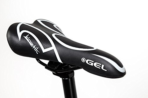 28″ Zoll MTB Alu Cross Fahrrad MIFA Mountainbike Shimano Scheibenbremsen weiss - 8