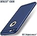 Amozoâ® Soft Silicone With Anti Dust Plugs Shockproof Slim Back Cover Case For Apple Iphone 6/6S - Dark Blue RS.199.00