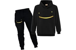 Xpialong Dream SMP Smile Merch Youtube Gaming Tracksuit Boy Girl Hoodie Kids Clothing Set